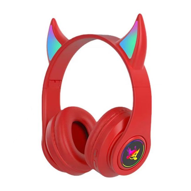 Cat style hot sale led bluetooth headset HZD2239B