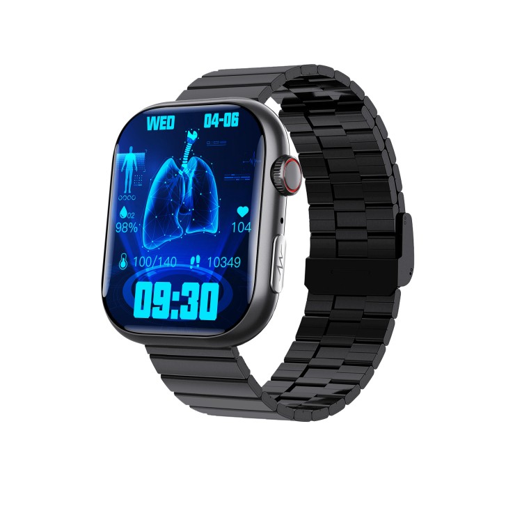 HZD2100W  Accurate Health Data with Leather Strap